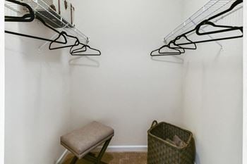 Spacious closets
